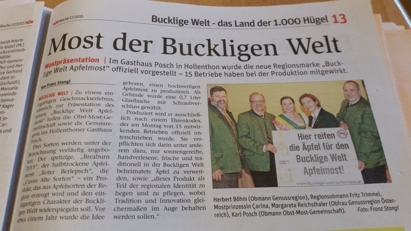 NÖN: Präsentation der Regionsmarke