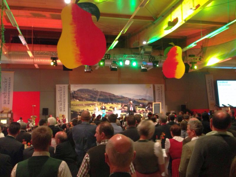 Mostfest 2014 In Wieselburg - Die Genussregion Bucklige Welt Apfelmost ist dabei!
